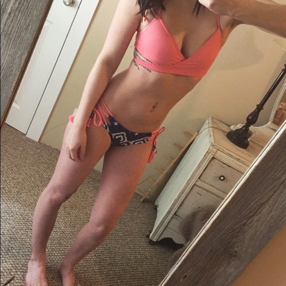 La Vie En Rose Wrap Bikini